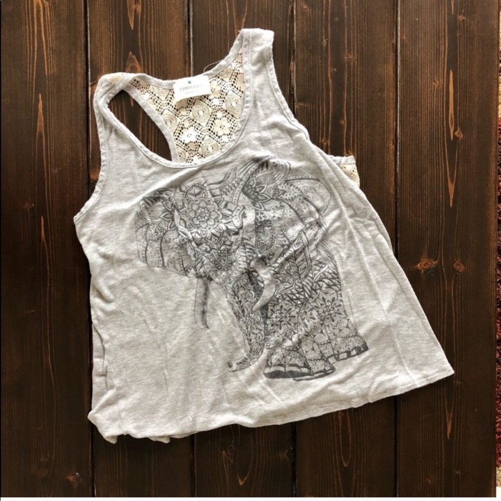 Threads Studio Elephant racerback Tank